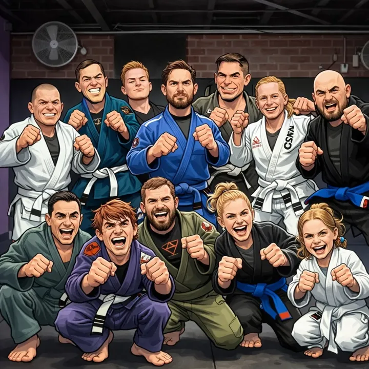 BJJ-team van Fight Ready